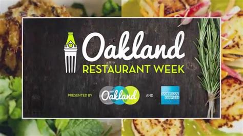 Oakland restaurant week is underway
